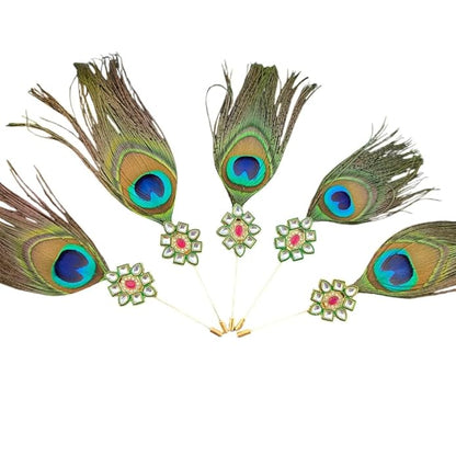 Vintage Crystal Pearl Brooch Pin with Double Chain Design, Gold-Toned, Formal Suit Accessory