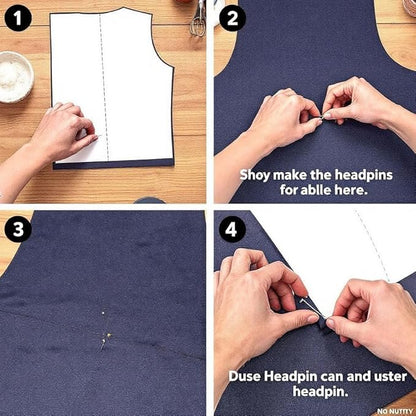 Pack of 480 Colorful Ball Pins for Stole, Abaya, Hijab & Scarf Brooch  (Multicolor)